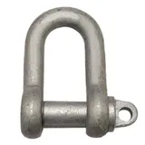 Large Galvanised Dee Shackle