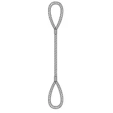 Single Leg Steel Wire Rope Sling